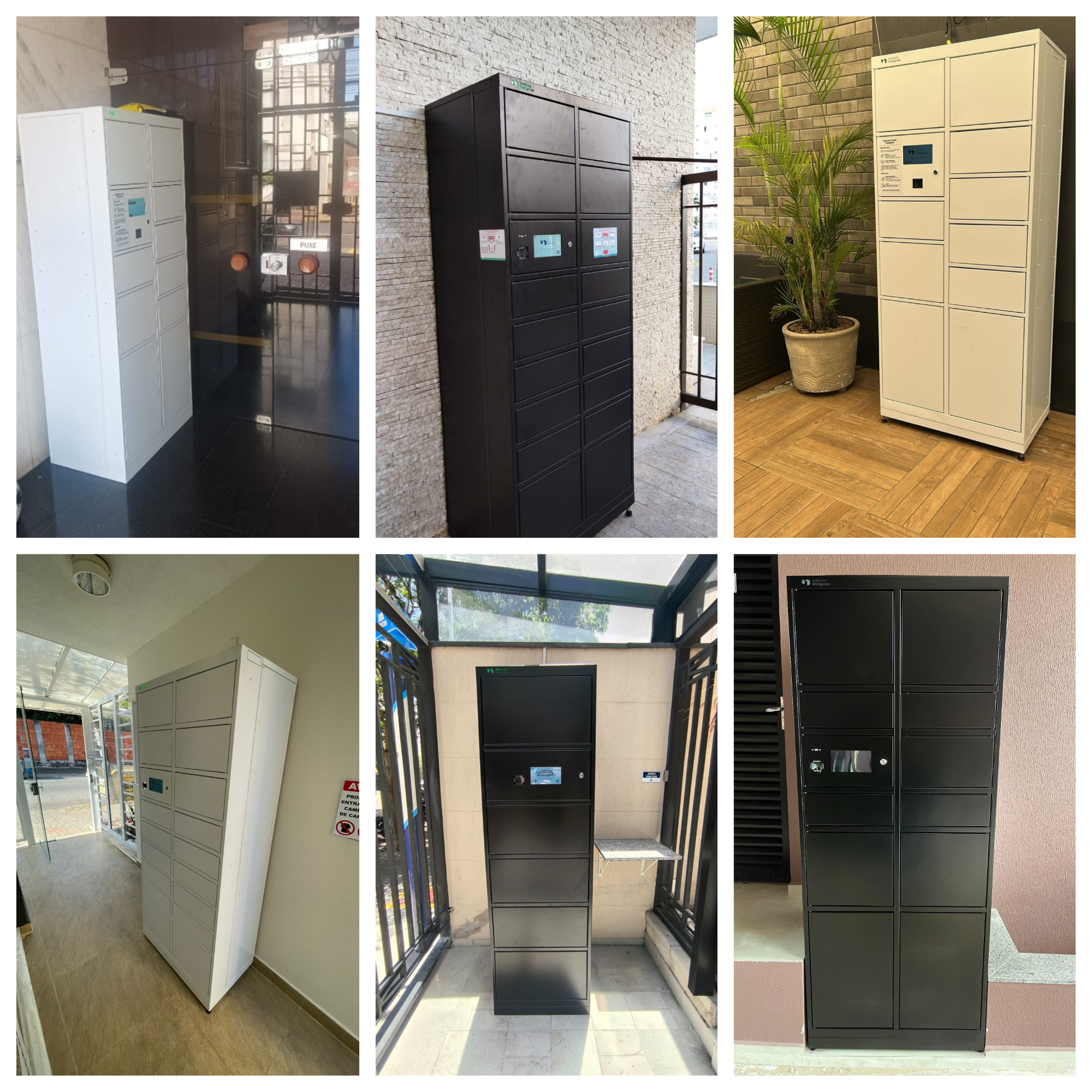 Armário inteligente XLocker instalado em condomínios